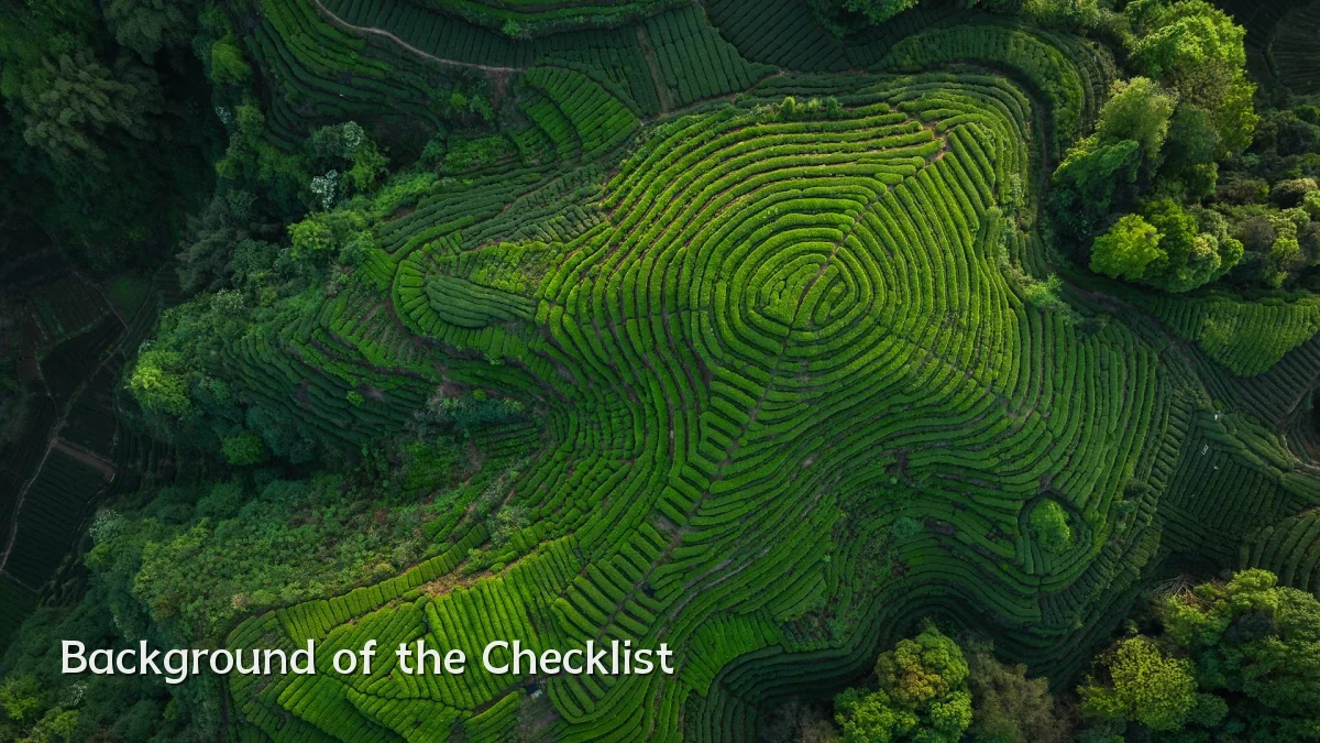 Background of the Checklist